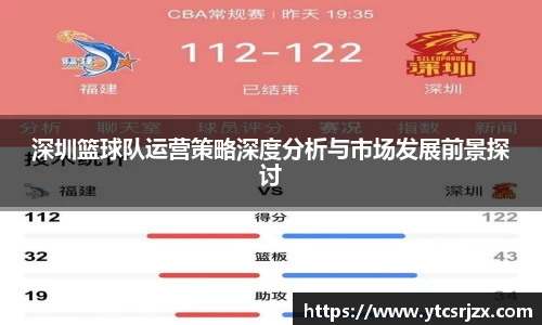 深圳篮球队运营策略深度分析与市场发展前景探讨