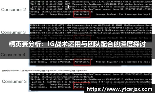 精英赛分析：IG战术运用与团队配合的深度探讨